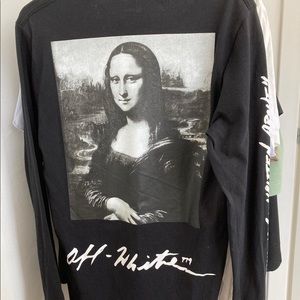 Off white long sleeved t shirt